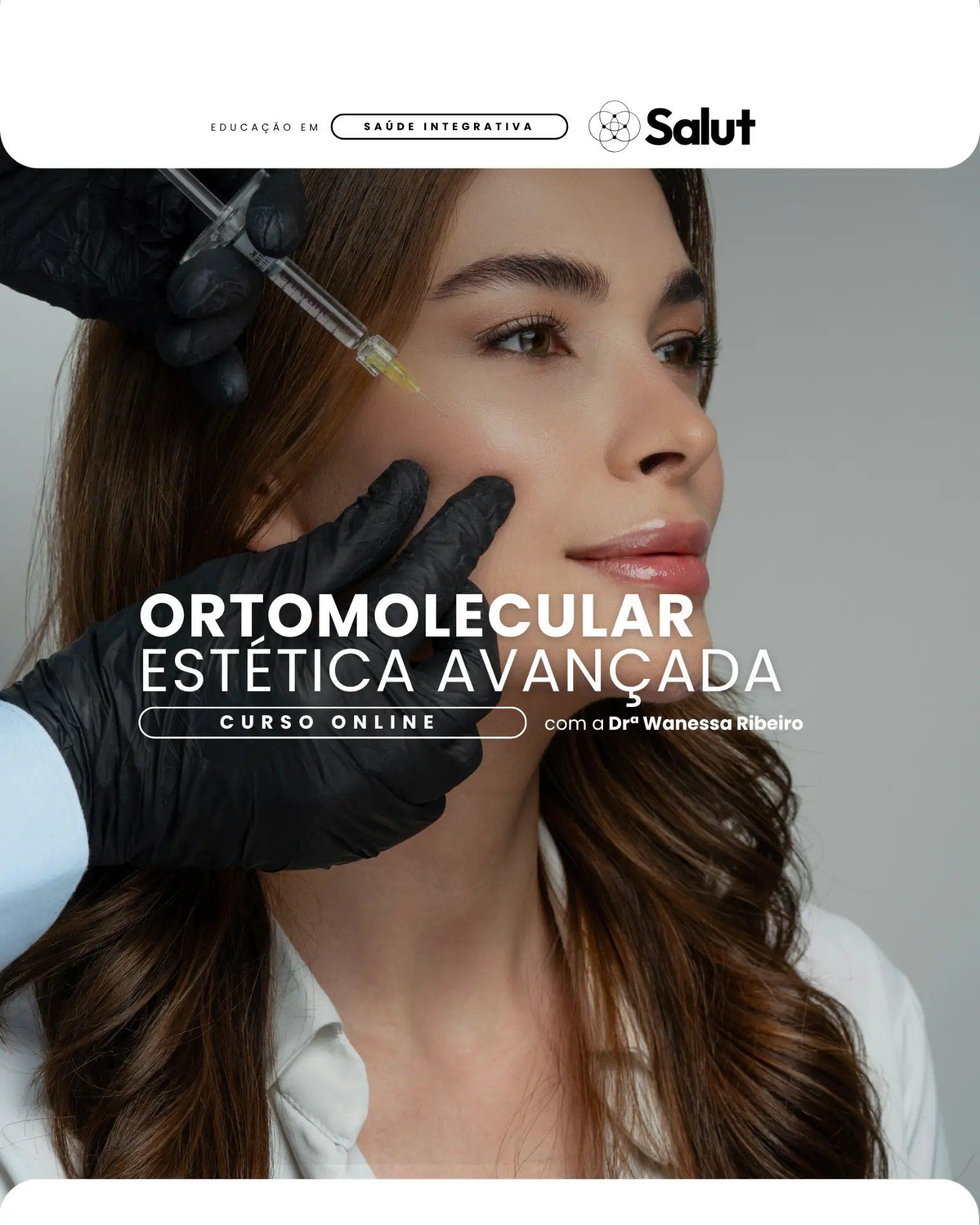 Capa do curso Ortomolecular Estética Avançada
